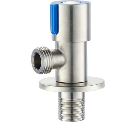 Кран для подкл. сант. приборов РМС SUS124KR-01B