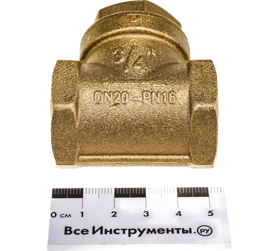 Обратный клапан ITAP горизонтальный, муфтовый, 3/4 ART 130