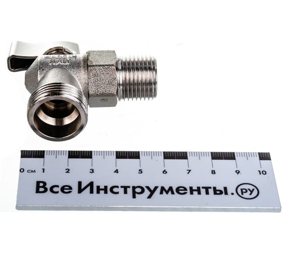 Шаровой кран для стиральных машин ITAP угловой, 1/2x3/4 392 1/2'