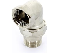 Соединитель ITAP угловой, никелированный, "американка" 162 3/4'