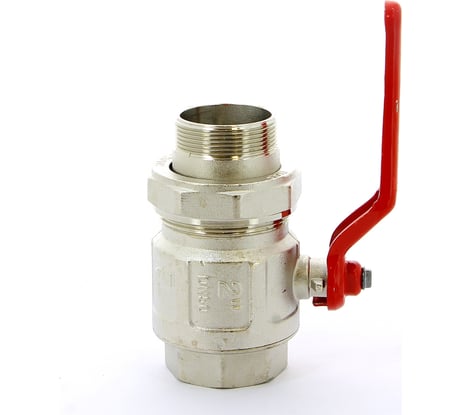 Шаровой кран ITAP с накидной гайкой, полнопроходной, бабочка, 2 ART 098 "IDEAL"