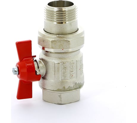 Шаровой кран ITAP IDEAL с накидной гайкой, полнопроходной, бабочка 098 1'