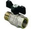 Кран Tiemme НВ 3/4 ручка черная 2200051 1