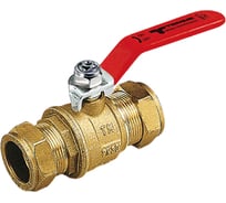 Кран Tiemme обжим, 18, ручка, повышенная устойчивость к коррозии 2030012