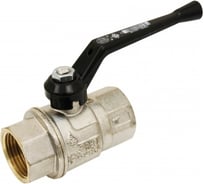 Кран Tiemme ВВ 1 1/4 ручка черная 2200032