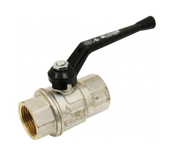 Кран Tiemme ВВ 1 1/4 ручка черная 2200032 1