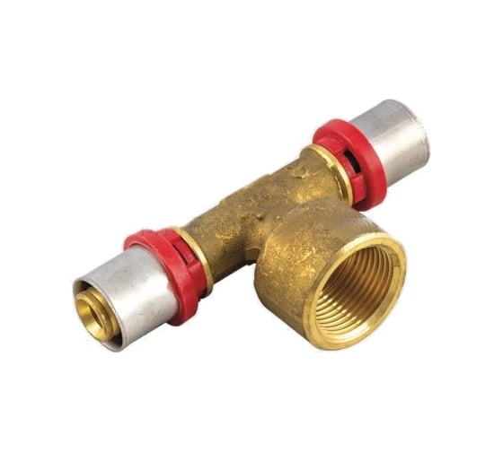 Тройник пресс Tiemme В 50х3/4х50, серия 1659G 1650130