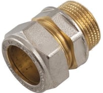 Муфта обжимная Tiemme Н 18х3/4 никелированная 1100031