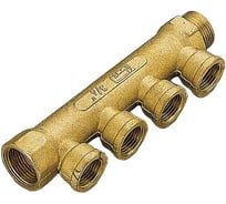 Коллектор Tiemme НВ 3/4 2x1/2 В 36 мм никелированный 1910071