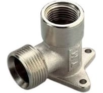 Водорозетка Tiemme ВН 3/4х1/2 никелированная 1640042