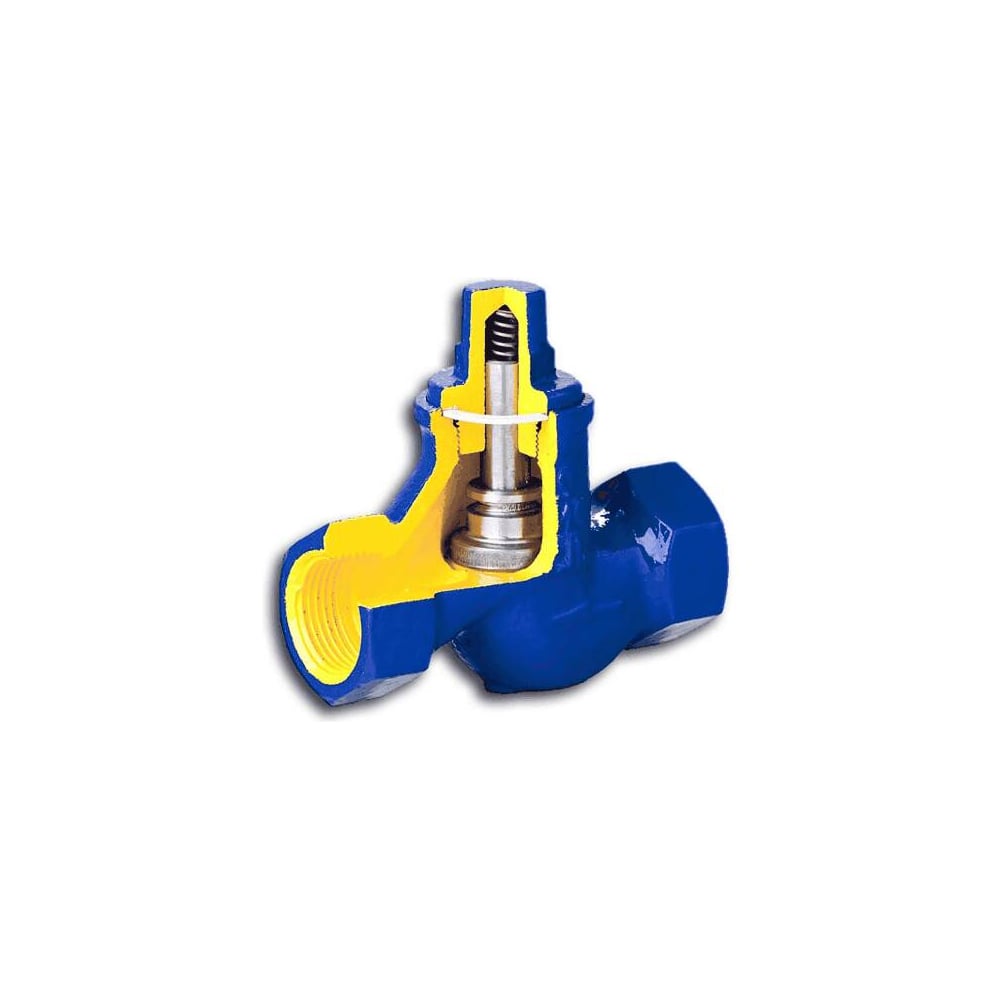 Обратный подъемный клапан Zetkama чугун, Ду20, Ру16, м/м 277A020C31 019 ...