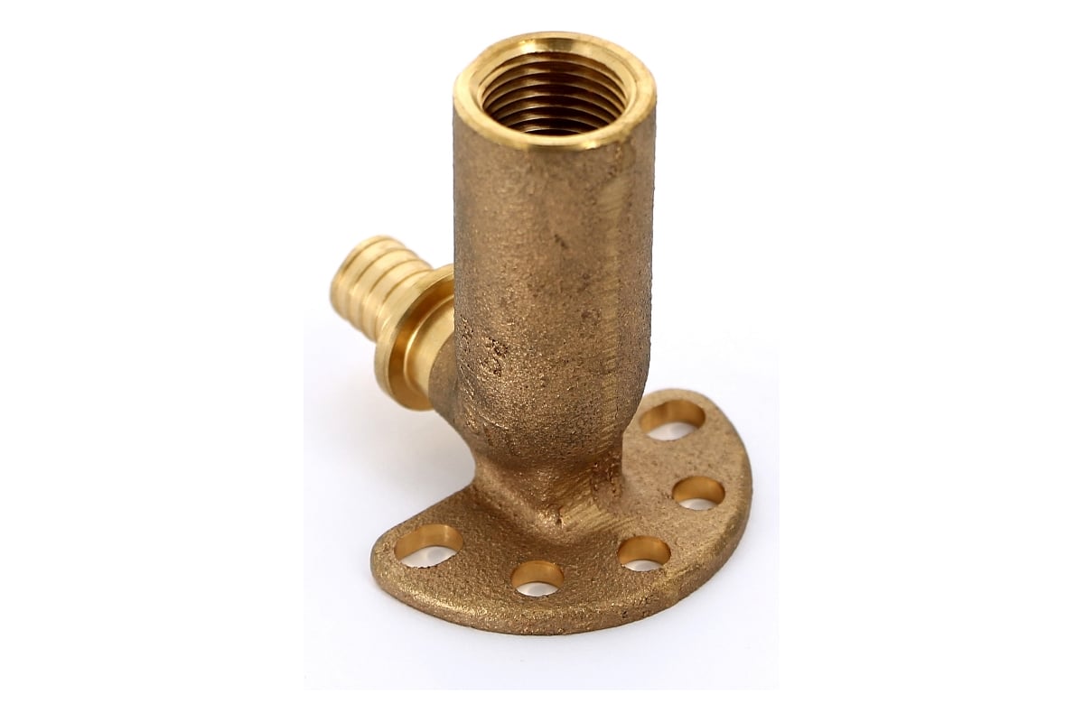 Водорозетка надвижная Rehau В 16x1/2 h 70 мм бронза RX 366314 ...