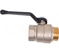 Шаровой кран LD Pride латунь, никель, Ду 40, Ру25, ВР/НР, полнопроходной, рычаг 007-8003 544482
