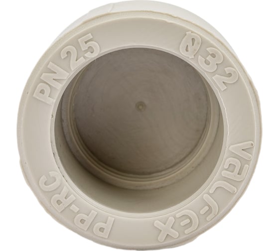 Заглушка-пробка VALFEX PP-R, серая, Дн32 10162032Г 127-0317