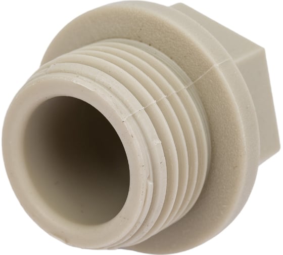 Заглушка-пробка VALFEX PP-R, серая, Дн20х1/2" НР 10163020Г 127-0324