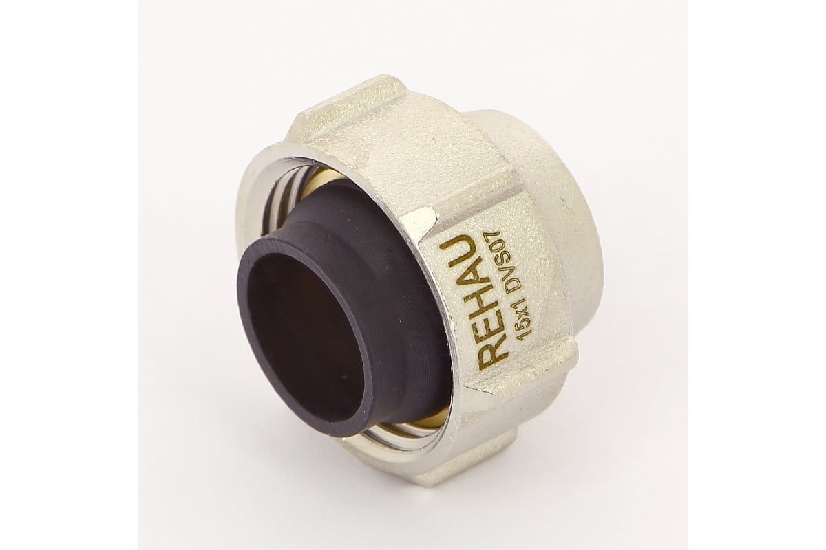 Комплект соединителей для радиаторов Rehau 2 шт. 15х3/4 обжимной 240601 ...