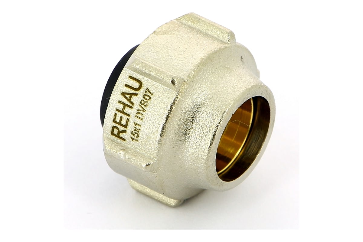 Комплект соединителей для радиаторов Rehau 2 шт. 15х3/4 обжимной 240601 ...