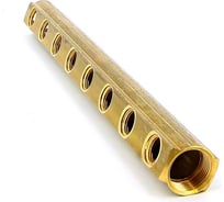 Магистральный коллектор Tiemme ВВ 1" 9x1/2 В 50мм с отверстием 3/8 для воздухоотводчика 1970049