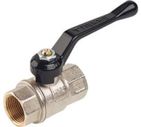 Кран Tiemme ВВ 1 1/2, ручка черная 2200018