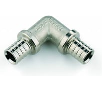 Угол Rehau 17 RAUTHERM S оцинкованный, латунь, надвижной 258897