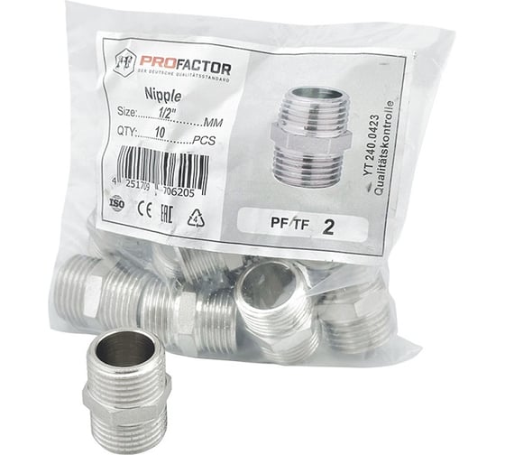 Бочонок никелированный PROFACTOR 1/2" PF TF 2