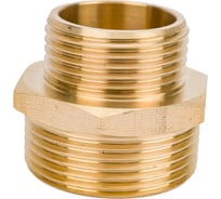 Ниппель Unipump 1"х1 1/4" НР, латунь 35762