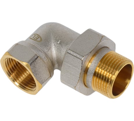 Фитинг угловой с накидной гайкой KROMWELL 3/4" ВР-НР EU.ST3038045 34