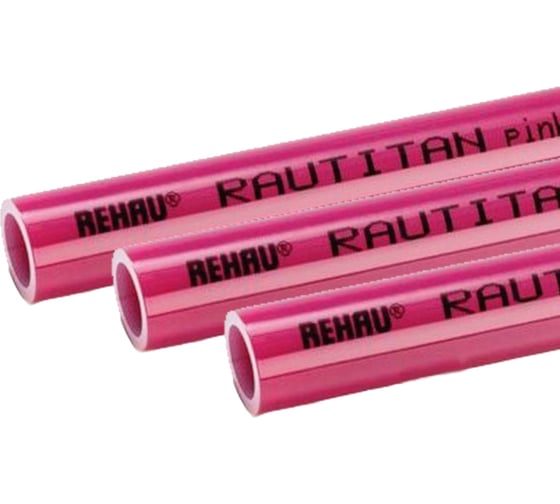 Труба REHAU RAUTITAN pink+, 32x4.4, штанга 6 м