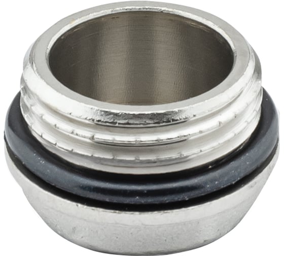 Заглушка PROFACTOR с наружной резьбой и уплотнением никелированная 1/2" PF TF 35R