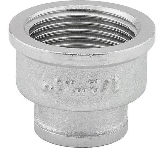 Муфта переходная никелированная PROFACTOR 1" х 1/2" PF TF 64