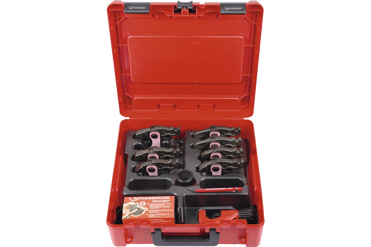Набор пресс-клещей ROTHENBERGER Compact Maxipro для труб 1/4"-1.1/8 ...