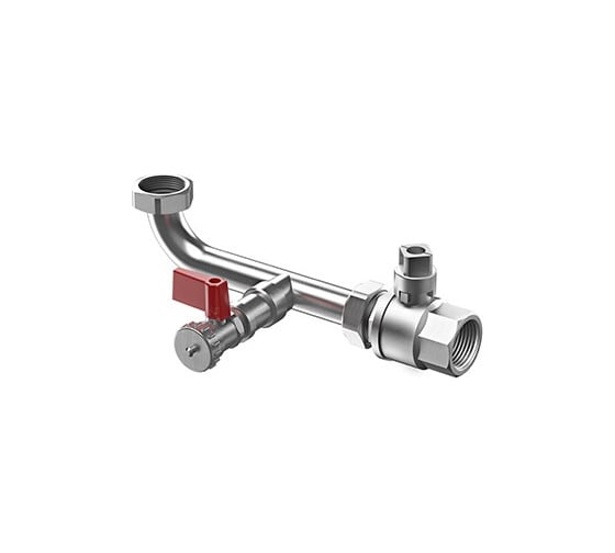 Запорный кран со сливом AG R 1" Reflex 9119204 1