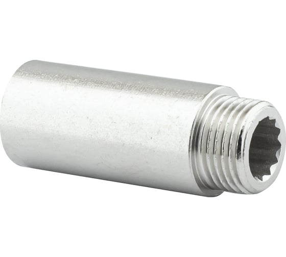 Удлинитель никелированный PROFACTOR в/н 1/2"- 50 мм PF TF 100.50 1