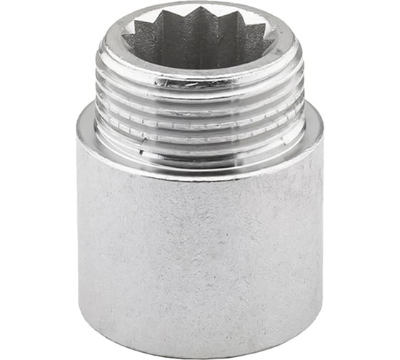 Удлинитель никелированный PROFACTOR в/н 3/4" - 25 мм PF TF 101.25