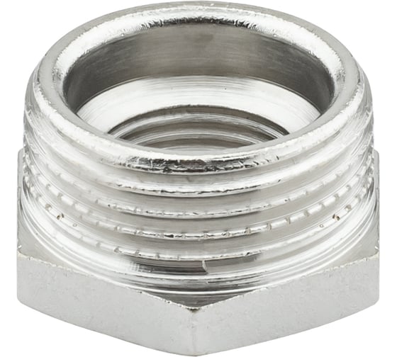 Футорка никелированная PROFACTOR н/в 1" х 1/2" PF TF 84