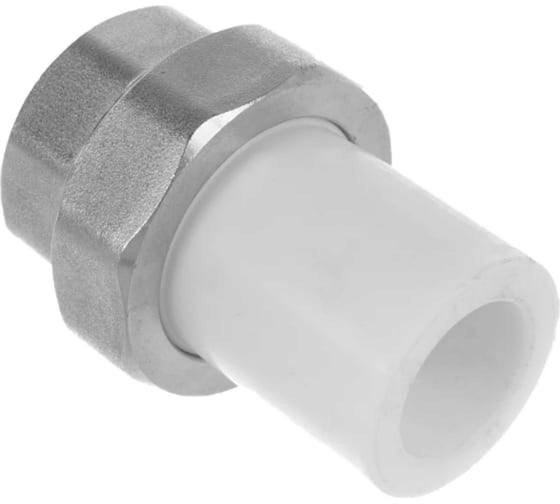 Комбинированная муфта РОСТерм разъемное соединение, ПП D25x1 ВР coupcombsplPPR25-1in