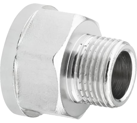 Удлинитель переходной никелированный PROFACTOR в/н 1/2" х 3/8"- 15 мм PF TF 103