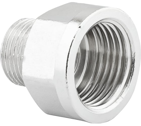 Удлинитель переходной никелированный PROFACTOR в/н 1/2" х 3/8"- 15 мм PF TF 103