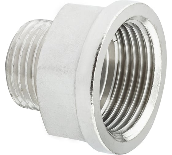 Удлинитель переходной никелированный PROFACTOR в/н 3/4" х 1/2"- 15 мм PF TF 104