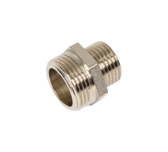 Ниппель переходной TEBO НАР 3/4"x1/2" латунь T-ЛР.Н.3.34-12.CN