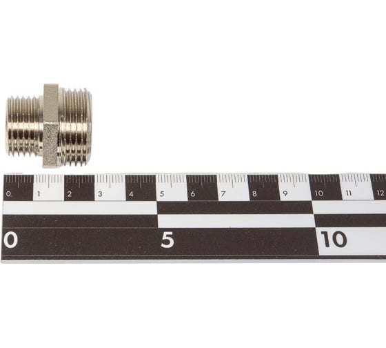 Ниппель переходной TEBO НАР 3/4"x1/2" латунь T-ЛР.Н.3.34-12.CN