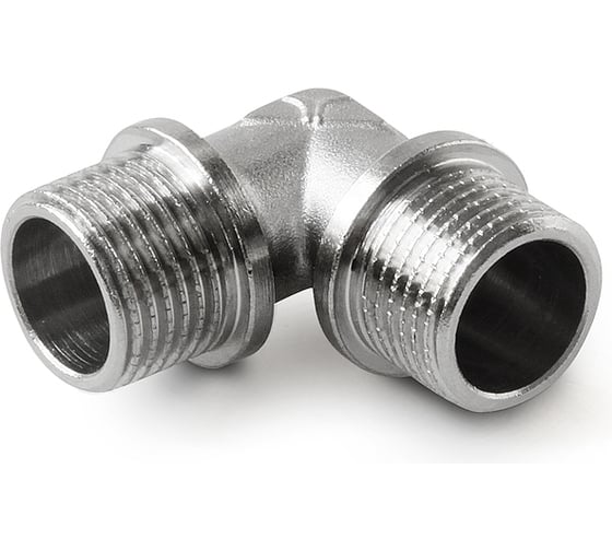 Угольник латунный PRO AQUA НР резьбовой ШК 3/4 02-m20-m20xb 1