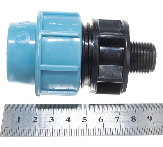 Переход на наружную резьбу (25 мм, 1/2") Unipump 74854