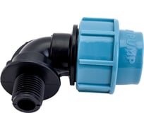 Отвод с наружной резьбой (90°; 25х1/2") Unipump 93689