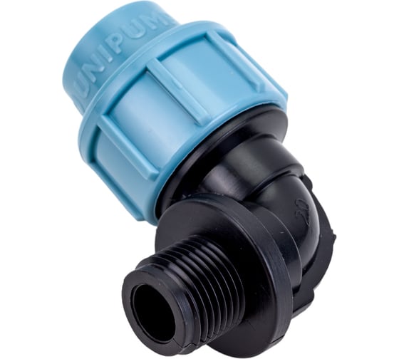 Отвод с наружной резьбой (90°; 20х1/2") Unipump 66258