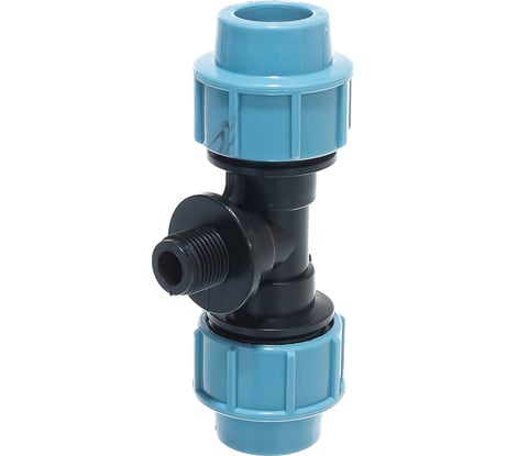 Тройник с наружной резьбой (25 мм, 1/2") Unipump 37823