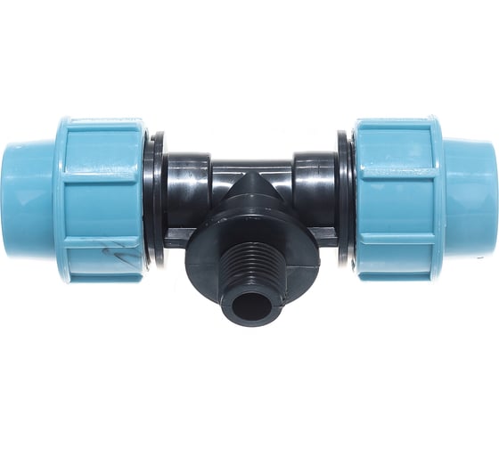 Тройник с наружной резьбой (25 мм, 1/2") Unipump 37823