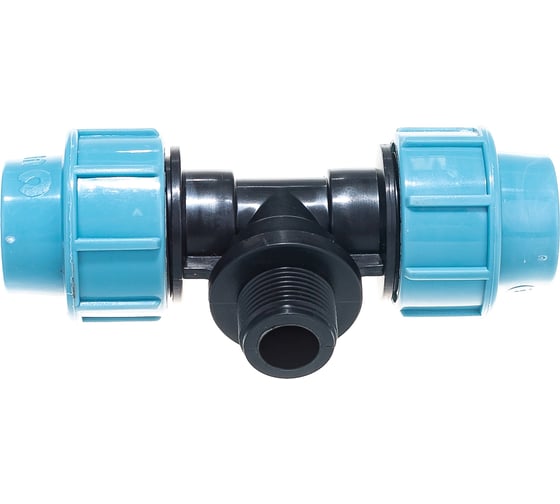 Тройник с наружной резьбой (25 мм, 3/4") Unipump 75982