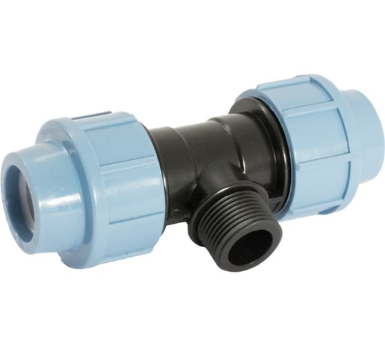 Тройник с наружной резьбой (32 мм, 3/4") Unipump 98812 1