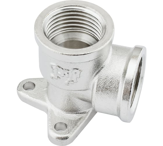 Уголок с креплением никелированный PROFACTOR в/в 1/2" PF TF 146